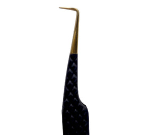 "the og" eyelash extension 90 degree tweezer
