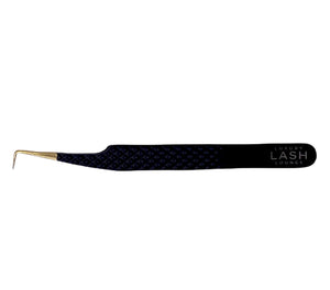 "the og" eyelash extension 90 degree tweezer